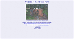 Desktop Screenshot of moondancefarm.com